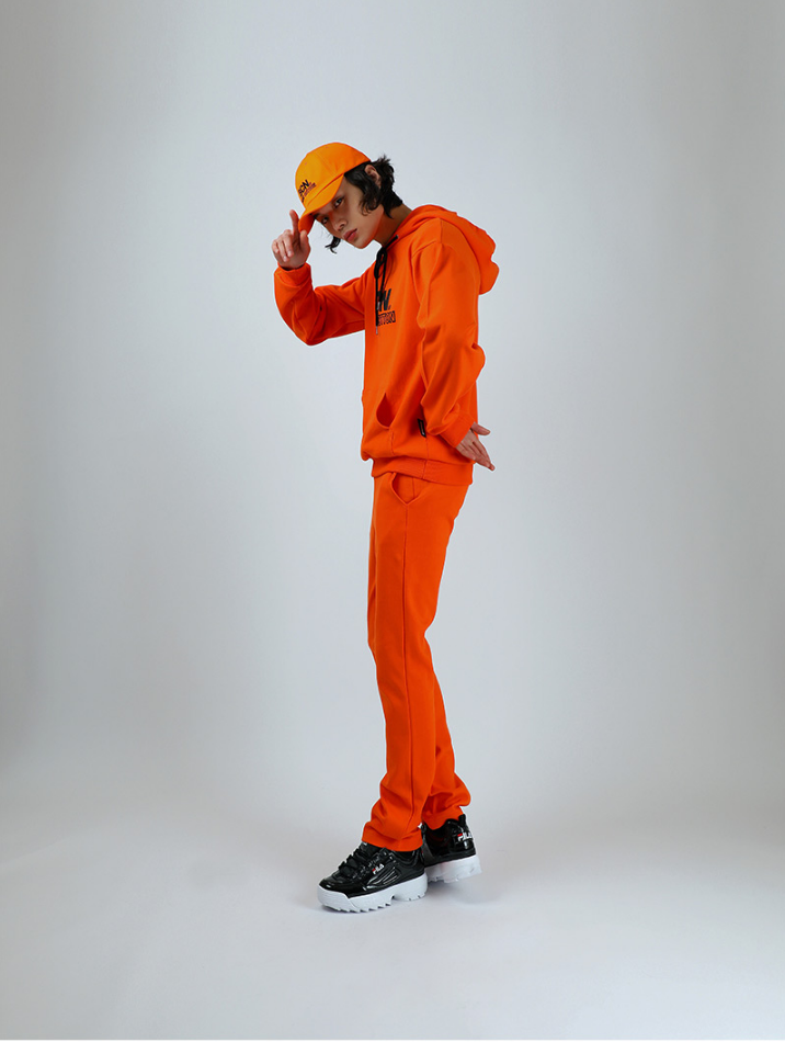 ベーシックコットン(BASIC COTTON) BCN Pants (オレンジ)