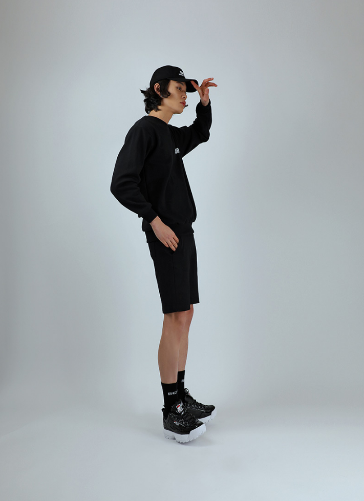 ベーシックコットン(BASIC COTTON) BCN Shorts (ブラック)