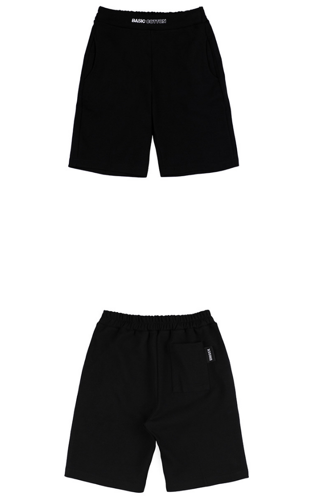 ベーシックコットン(BASIC COTTON) BCN Shorts (ブラック)