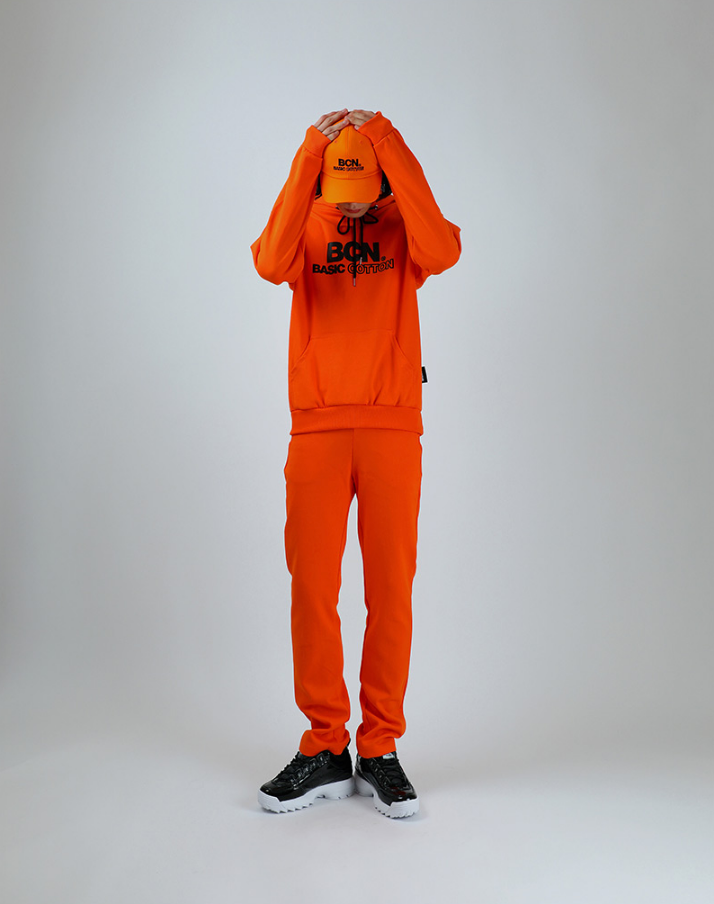 ベーシックコットン(BASIC COTTON) BCN Cap (オレンジ)