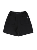 ベーシックコットン(BASIC COTTON) Basic Shorts + Belt Set (ブラック)