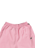 ベーシックコットン(BASIC COTTON) Color Logo Pants (ピンク)