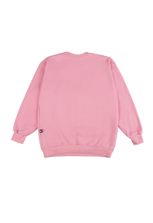 ベーシックコットン(BASIC COTTON) Color Logo スウェット (ピンク)