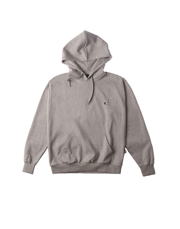 ベーシックコットン(BASIC COTTON) Color Logo パーカー (グレー)