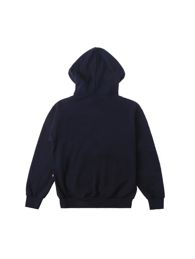 ベーシックコットン(BASIC COTTON) Color Logo パーカー (ネービー)
