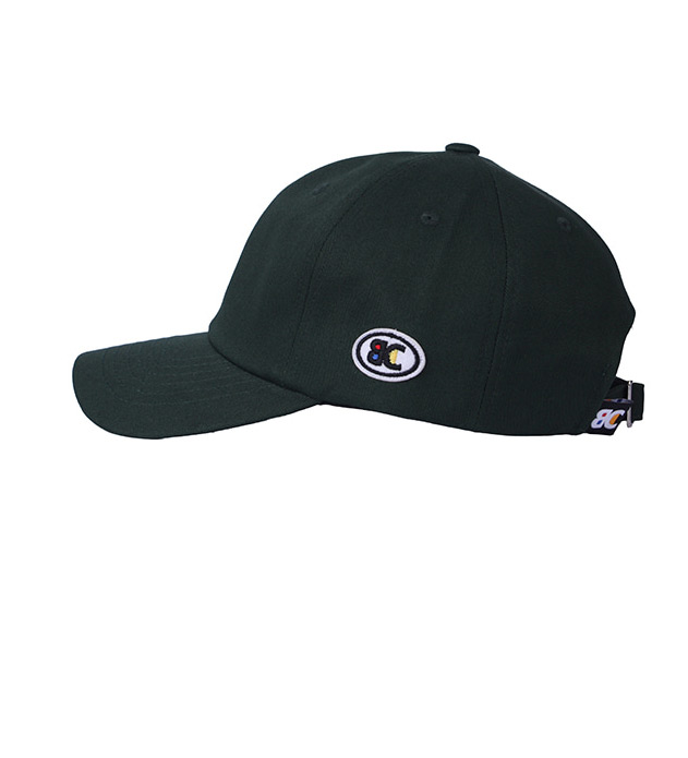 ベーシックコットン(BASIC COTTON) Color Logo Cap (グリーン)