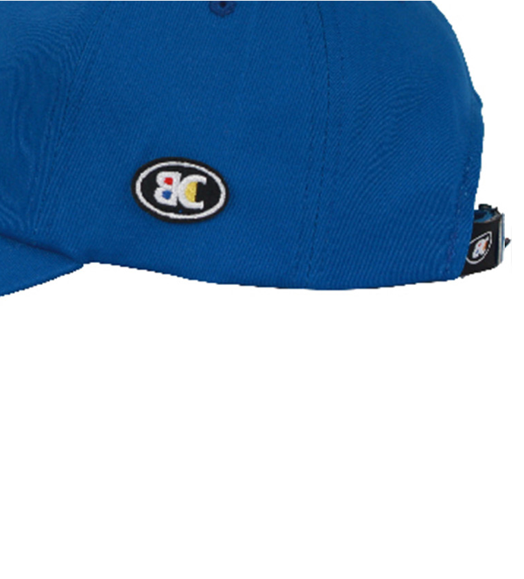 ベーシックコットン(BASIC COTTON) Color Logo Cap (ブルー)