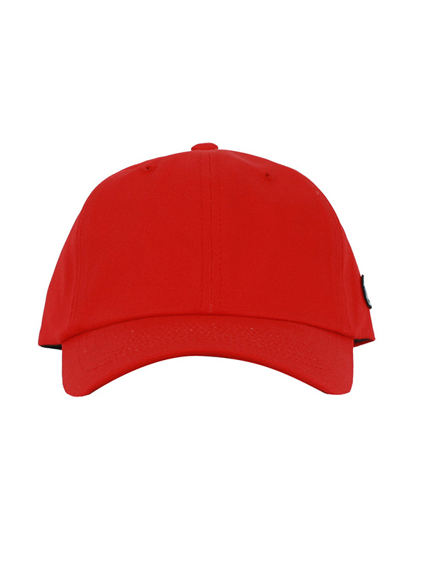 ベーシックコットン(BASIC COTTON) Color Logo Cap (レッド)