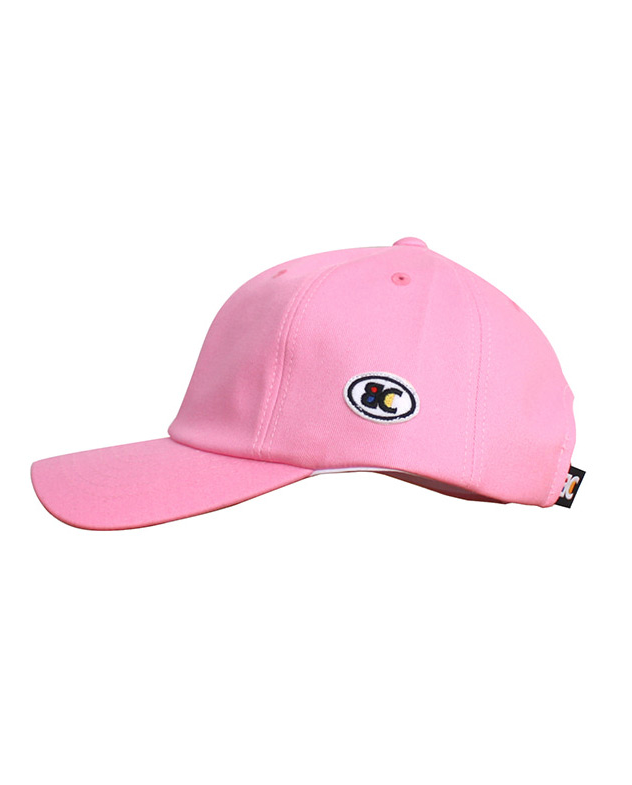 ベーシックコットン(BASIC COTTON) Color Logo Cap (ピンク)