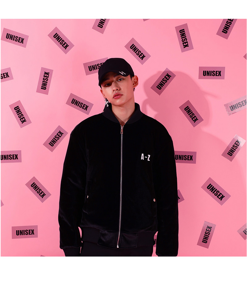 ベーシックコットン(BASIC COTTON) A-Z Jumpers (ブラック)