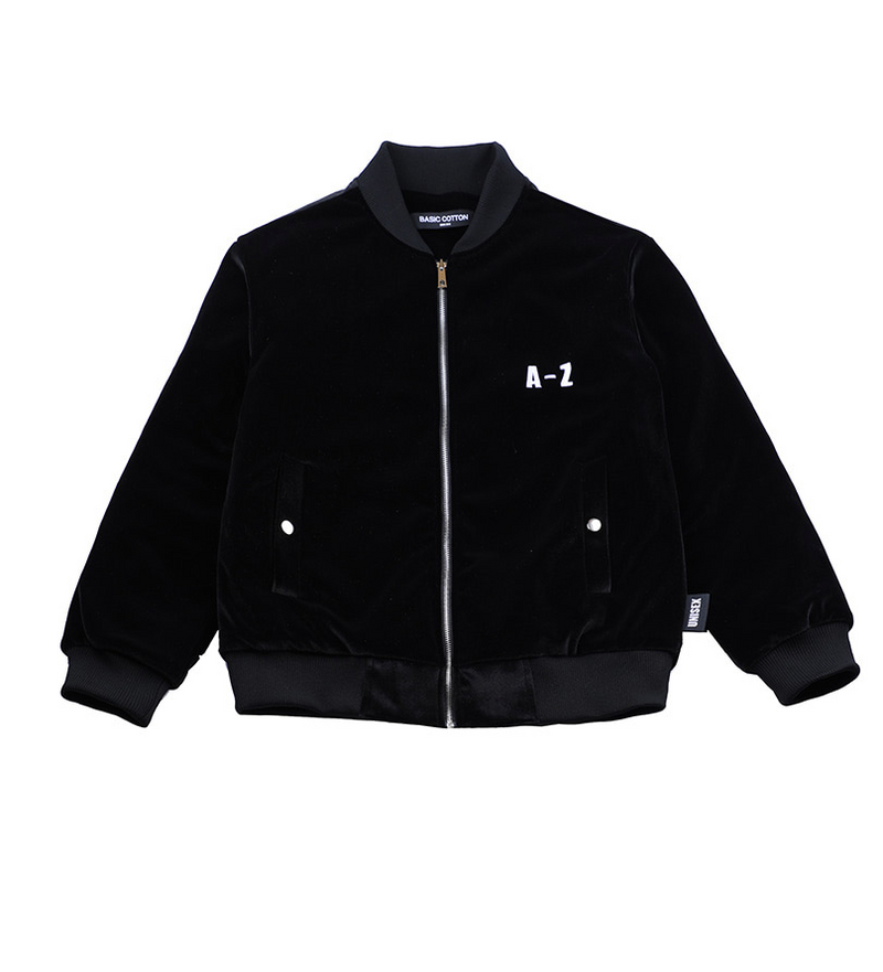 ベーシックコットン(BASIC COTTON) A-Z Jumpers (ブラック)