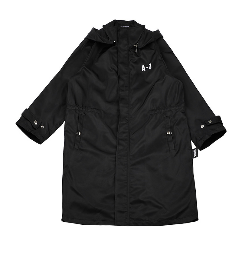 ベーシックコットン(BASIC COTTON) A-Z Coat (ブラック)