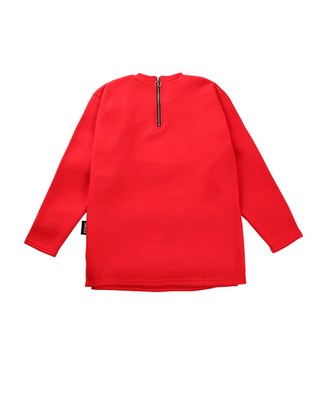 ベーシックコットン(BASIC COTTON) None Top (レッド)