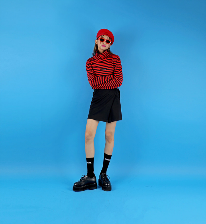 ベーシックコットン(BASIC COTTON) Basic Beret (レッド)