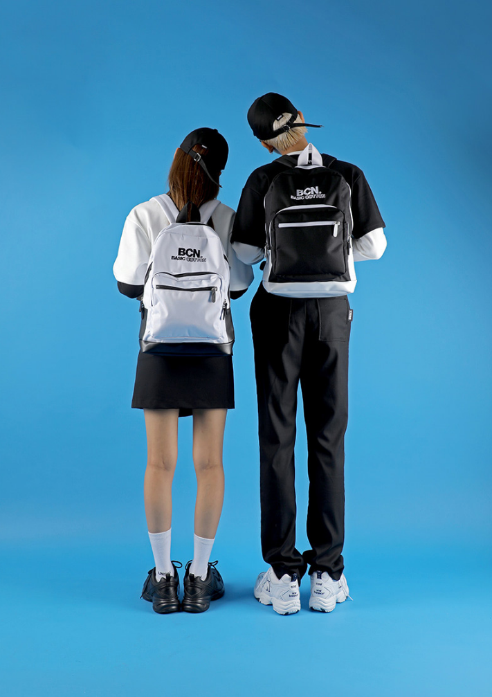ベーシックコットン(BASIC COTTON) BCN Combi School Bag (ブラック)