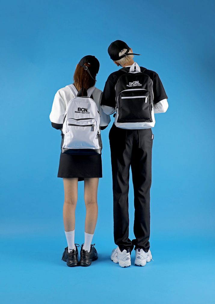 ベーシックコットン(BASIC COTTON) BCN Combi School Bag (ホワイト)