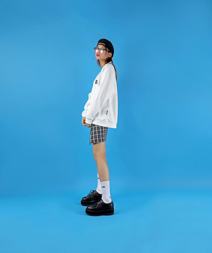 ベーシックコットン(BASIC COTTON) Basic Skirt (チェック)