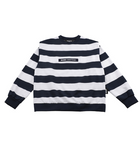 ベーシックコットン(BASIC COTTON) Basic Stripe MTM (ネイビー)