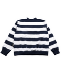 ベーシックコットン(BASIC COTTON) Basic Stripe MTM (ネイビー)