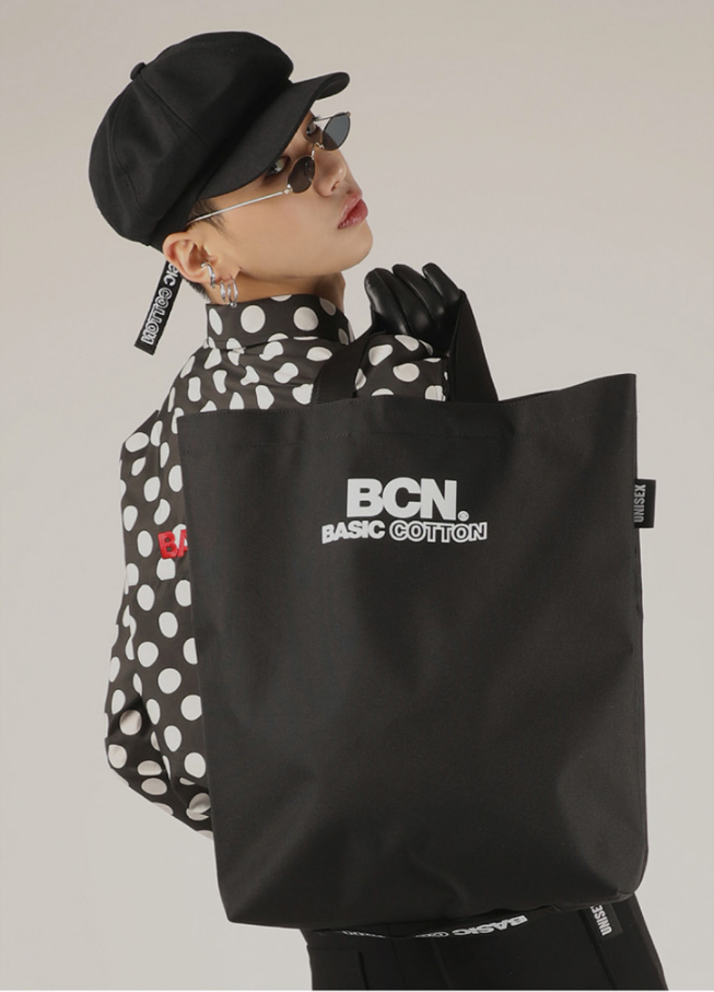 ベーシックコットン(BASIC COTTON) BCN Multi Bag (Black)