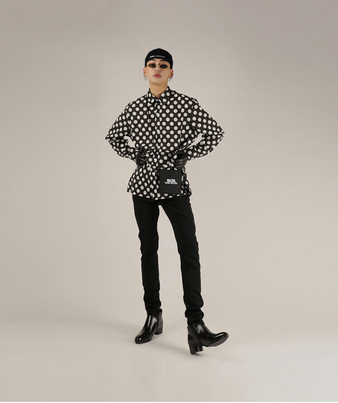 ベーシックコットン(BASIC COTTON) Basic Beanie (Black)