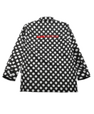 ベーシックコットン(BASIC COTTON) Basic Polka dot Shirt (ブラック)