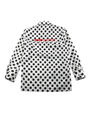 ベーシックコットン(BASIC COTTON) Basic Polka dot Shirt (ホワイト)