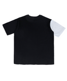 ベーシックコットン(BASIC COTTON) BC two-tone Half Top (WHITE)