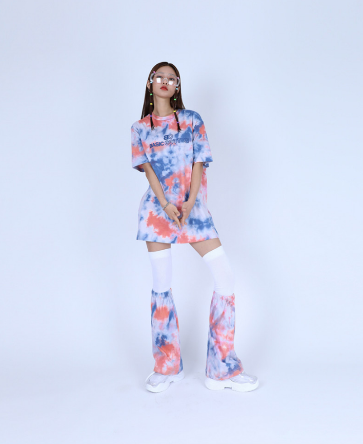 ベーシックコットン(BASIC COTTON) BC WATER HALF TOP (ORANGE)