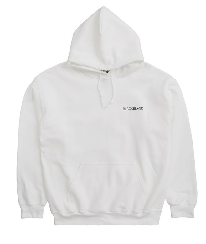 ブラックブロンド(BLACKBLOND) BBD Back Star Hoodie (White)