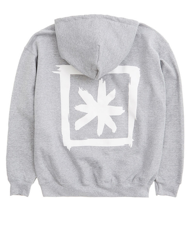 ブラックブロンド(BLACKBLOND) BBD Back Star Hoodie (Grey)