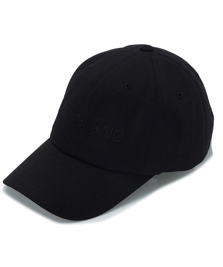 ブラックブロンド(BLACKBLOND) BBD Basic Logo Cap (Black/Black)