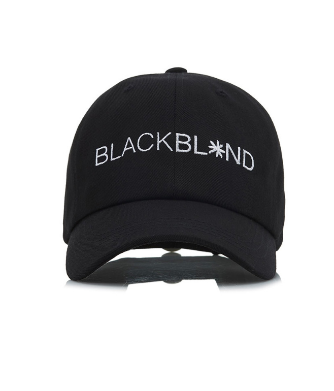 ブラックブロンド(BLACKBLOND) BBD Basic Logo Cap (Black/White)