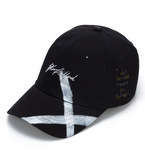 ブラックブロンド(BLACKBLOND) BBD Script Logo Cap Feather Graffiti Ver. (Black)