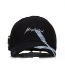 ブラックブロンド(BLACKBLOND) BBD Script Logo Cap Feather Graffiti Ver. (Black)