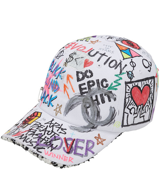 BLACKBLONDのBBD Tweed Cap 全2色 ブラックブロンド(BLACKBLOND) BBD Tweed Cap Graffiti Ver