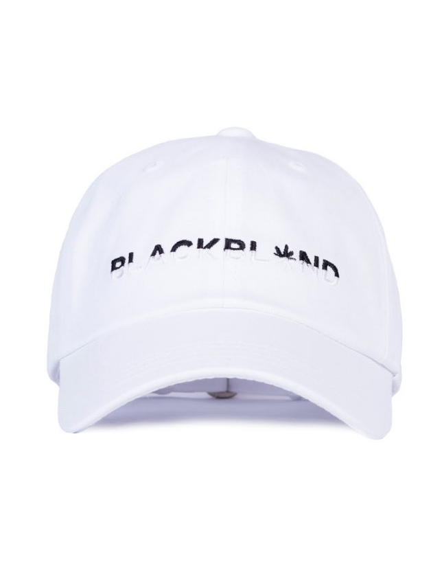 ブラックブロンド(BLACKBLOND) BBD Crazy Half Logo Cap (White)