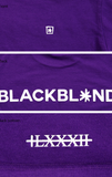 ブラックブロンド(BLACKBLOND) BBD Basic Star Logo Tee (Purple)