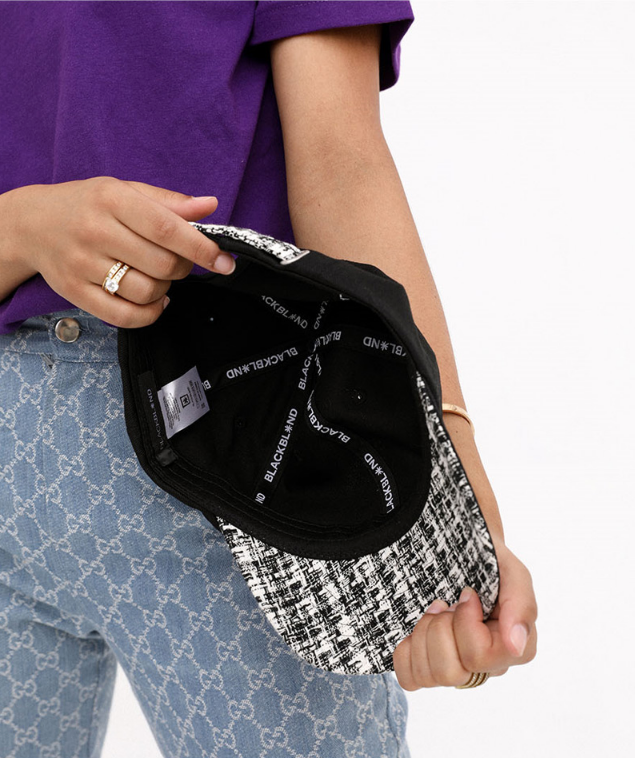 ブラックブロンド(BLACKBLOND) BBD Street Tweed Cap (Black)