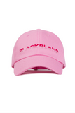 ブラックブロンド(BLACKBLOND) BBD Crazy Half Logo Cap (Pink)