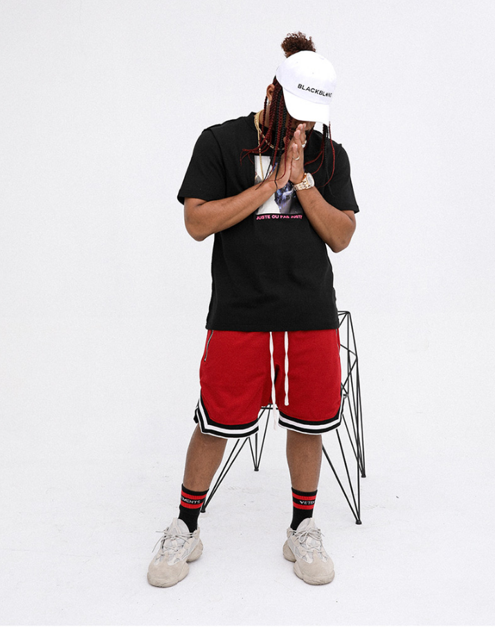 ブラックブロンド(BLACKBLOND) BBD Classic Logo Smile Cap (White)