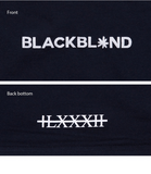 ブラックブロンド(BLACKBLOND) BBD Basic Center Logo Tee (Navy)