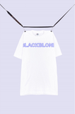 ブラックブロンド(BLACKBLOND) BBD Basic Border Logo Tee (White)