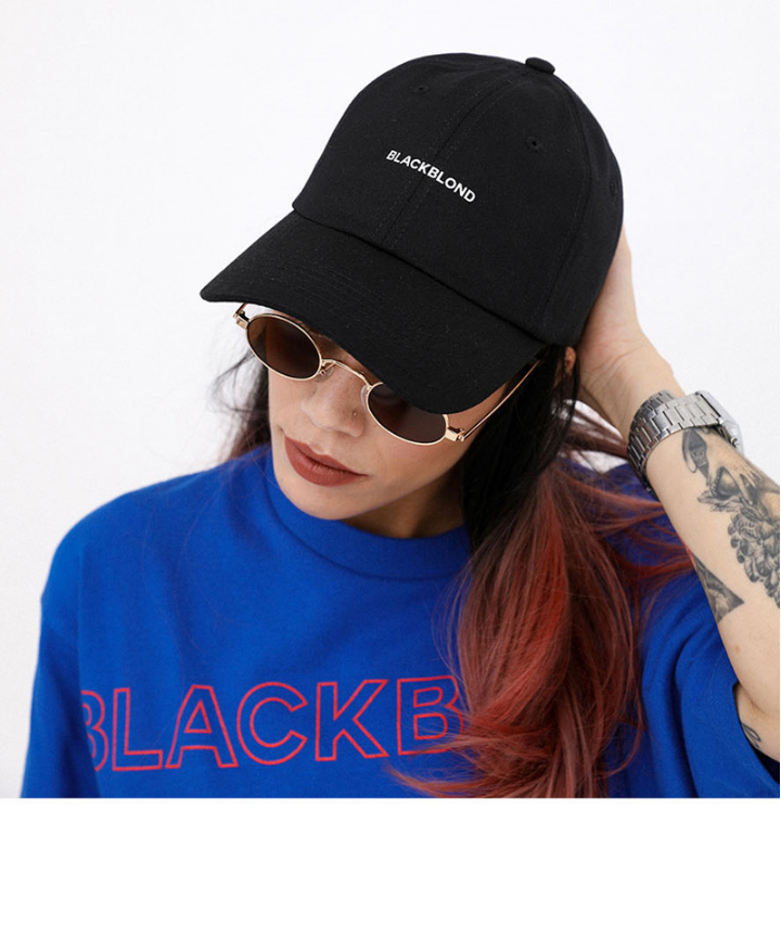 BLACKBLONDのBBD Reflection Logo Cap 全2色 ブラックブロンド(BLACKBLOND) BBD Reflection Logo Cap (Black