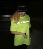 ブラックブロンド(BLACKBLOND) BBD Reflection Logo Tee (Neon)