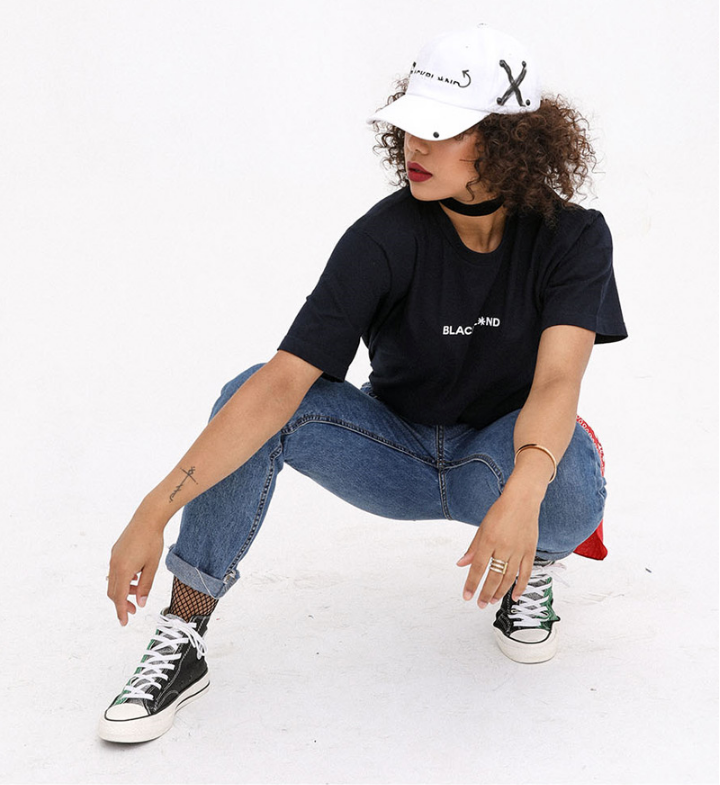 ブラックブロンド(BLACKBLOND) BBD Crazy Angeless Cap (white)