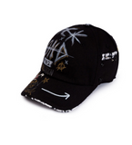 ブラックブロンド(BLACKBLOND) BBD Half Tweed Monster Graffiti Cap (Black)