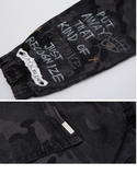 ブラックブロンド(BLACKBLOND) BBD Graffiti Camo Jogger Pants (Grey)