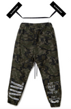 ブラックブロンド(BLACKBLOND) BBD Graffiti Camo Jogger Pants (Khaki)