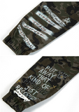 ブラックブロンド(BLACKBLOND) BBD Graffiti Camo Jogger Pants (Khaki)